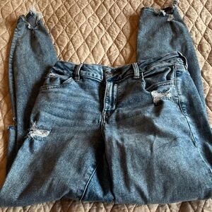 American Eagle Outfitters Blue Boyfriend Jeans Size 8 X-Long